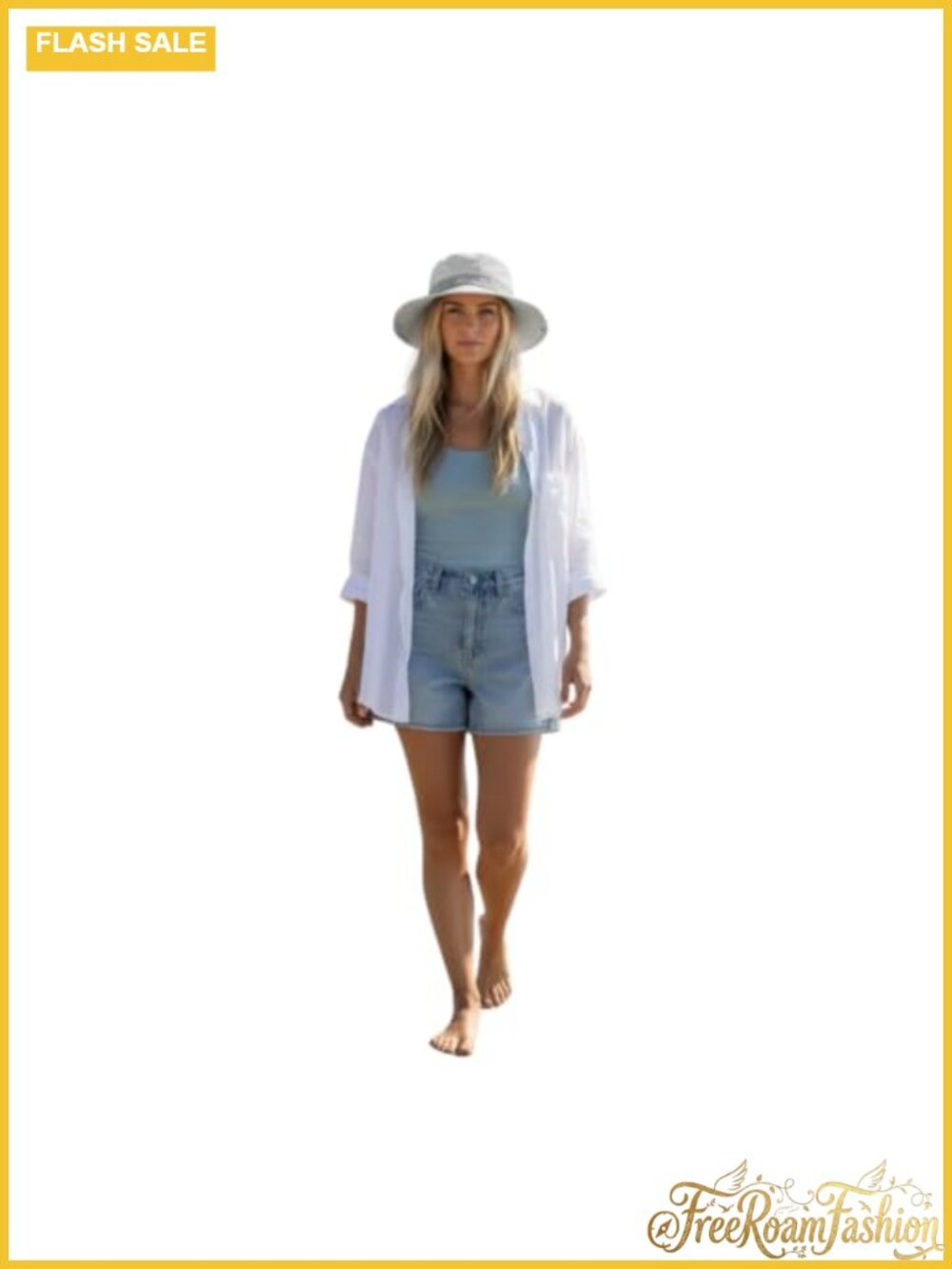 UPF 50+ Foldable Golf Sun Hat with Neck Coverage & Storage Bag